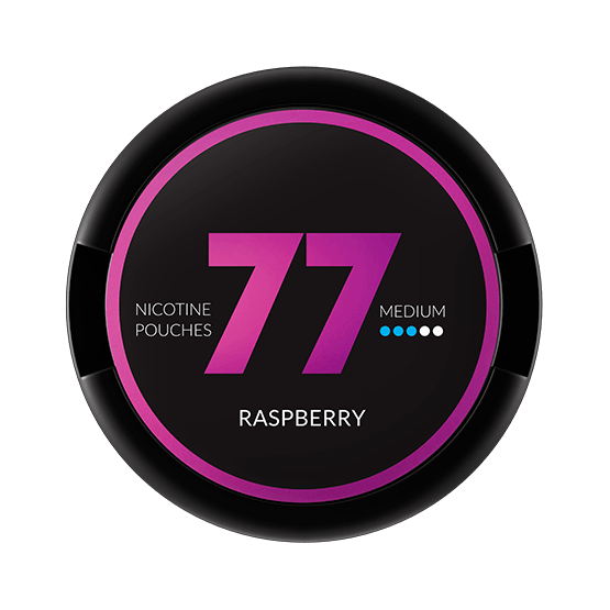 77 Nicotine Pouches Raspberry