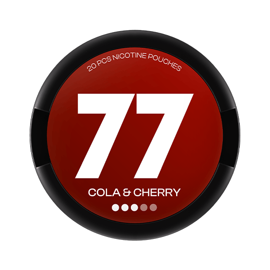 77 Nicotine Pouches Cola & Cherry