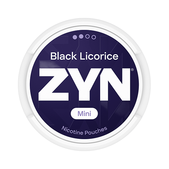 ZYN Black Licorice Mini Dry 3 mg