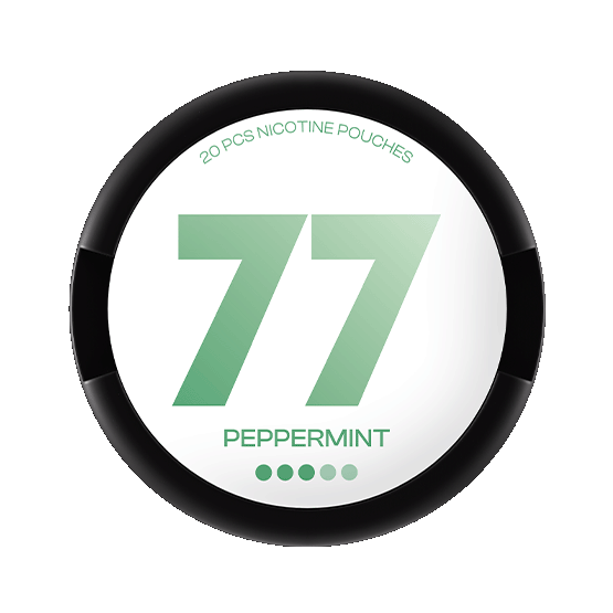 77 Nicotine Pouches Peppermint