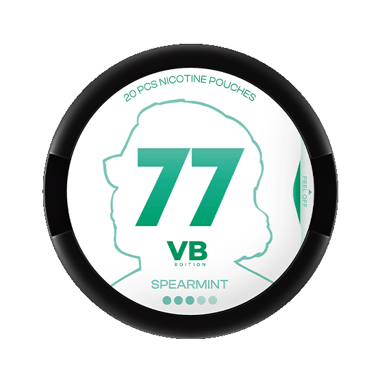 77 Nicotine Pouches VB Edition Spearmint