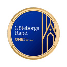 Göteborgs Rapé ONE Vit Portion