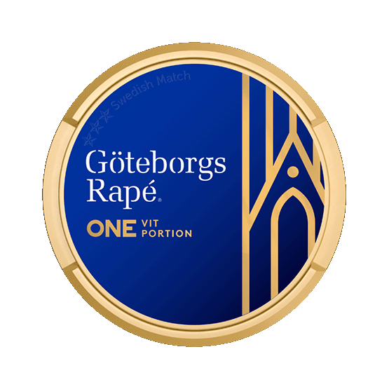 Göteborgs Rapé ONE Vit Portion