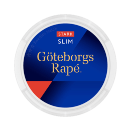 Göteborgs Rapé Slim Stark Vit Portion