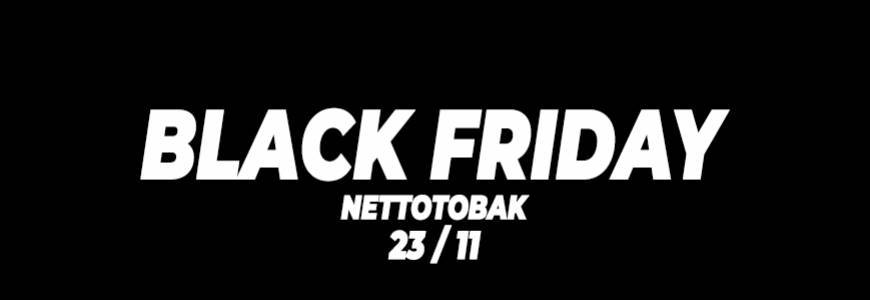 Black Friday på Nettotobak!