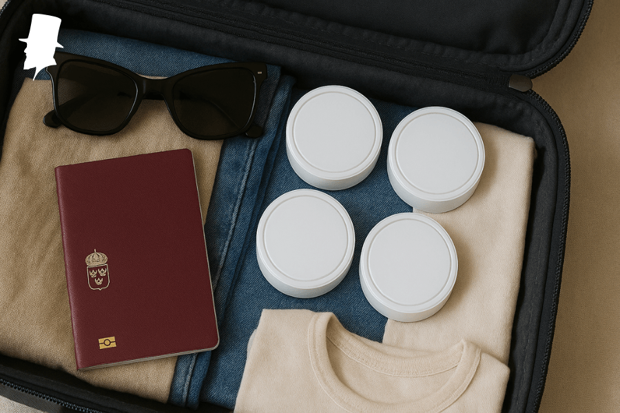 resa med snus till sverige
