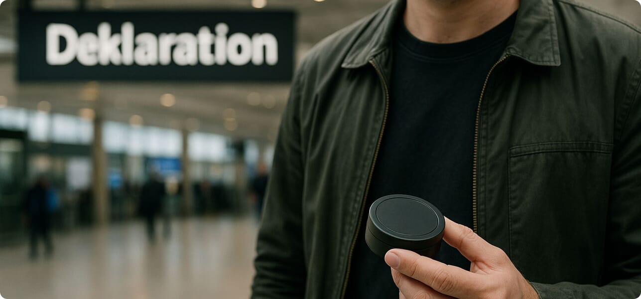 resa med snus till sverige
