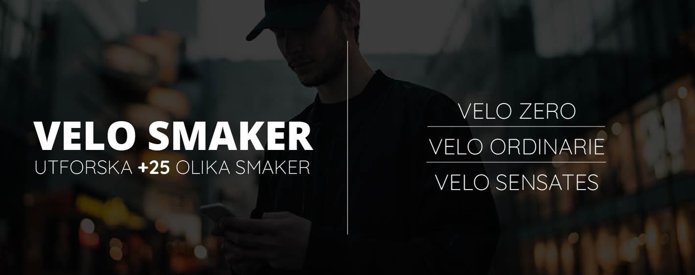 velo olika smaker