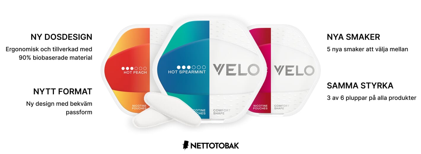 Velo Shift Nettotobak