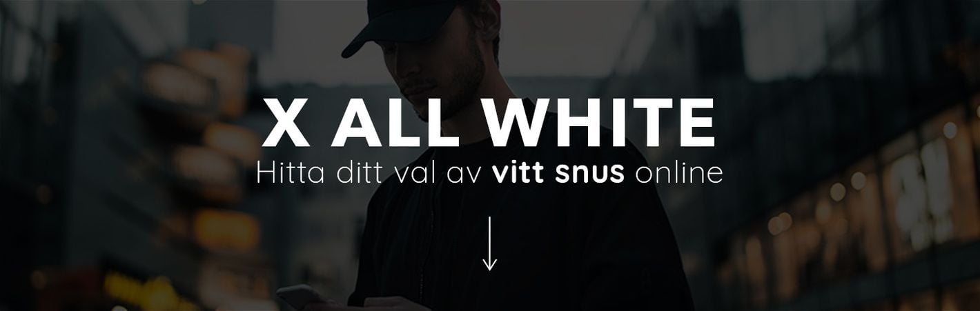 X All White snus