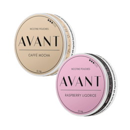 Avant Mixpack 2-pack Caffe Mocha och Raspberry Liqorice