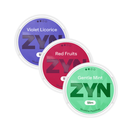 ZYN Slim S2 Fruity and Minty 3p