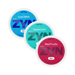 ZYN Slim S3/S4 Mixed 3p