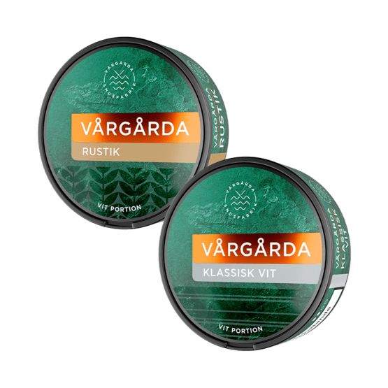 Vårgårda Klassisk Vit & Rustik 2p Mixpack