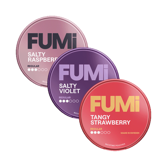 FUMi 3-pack Regular Mixpack