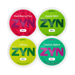 Zyn Slim Fruit and Berry S3 4-pack