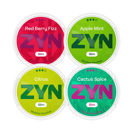 Zyn Slim Fruit and Berry S3 4-pack