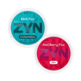 Zyn Slim Mint and Berry S2 2-pack
