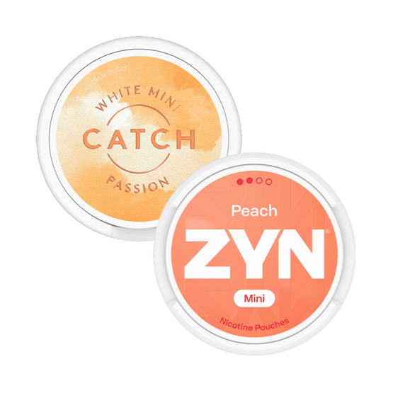 Catch and Zyn Mini Passion Peach S2 2-pack