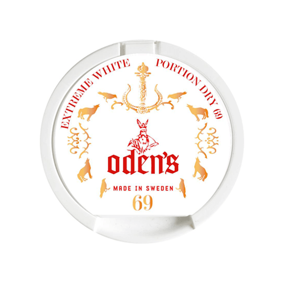 Odens 69 Extreme White Portionssnus