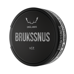 Smålands Brukssnus Vit Portion