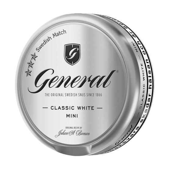 General Mini White Portionssnus